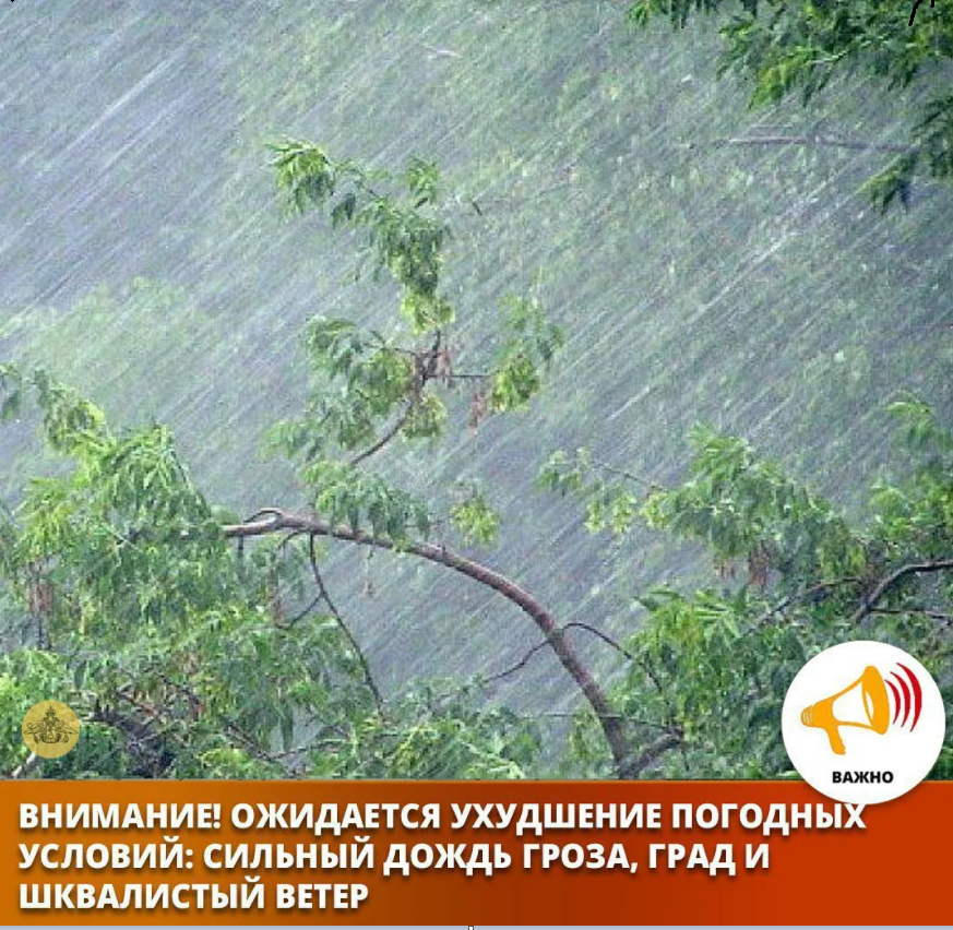 Экстренное предупреждение на 07.06.2025г..