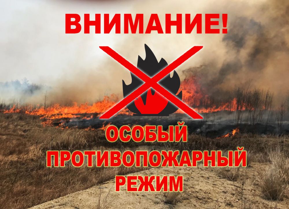 Введен особый противопожарный режим!.