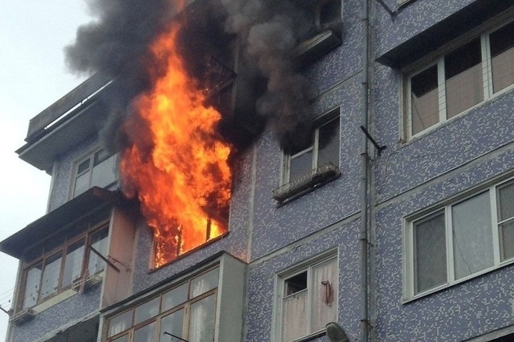 Рекомендации при пожаре в квартире.